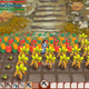 The player surveys soybean and bell pepper crops.